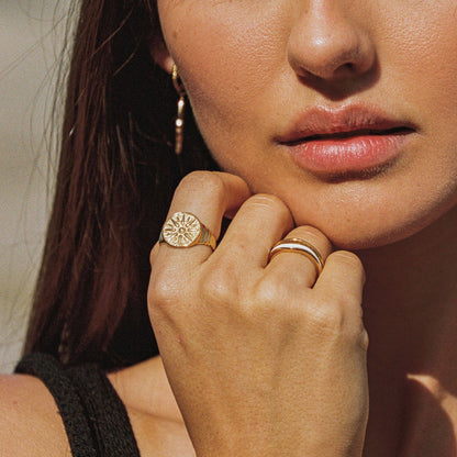 Golden Sun Ring